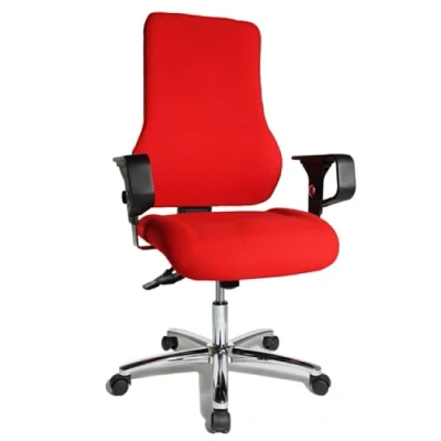 Abbildung von Topstar Bürostuhl Top Point SY Deluxe inkl. Armlehnen rot