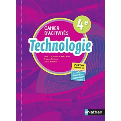 Abbildung von Technologie Cahier d&#039;activités 4ème Elève 2021