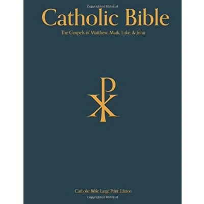 Abbildung von Catholic Bible Large Print: The Gospels of Matthew, Mark, Luke, &amp; John Print Edition