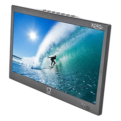 Abbildung von Xoro PTL 1055 10 Zoll Tragbarer simpliTV Fernseher mit DVB‐T2 HD Tuner, USB Mediaplayer, HDMI‐Ausgang, AV Ausgang, Standfuß, Antenne &amp; KFZ‐Anschlusskabel