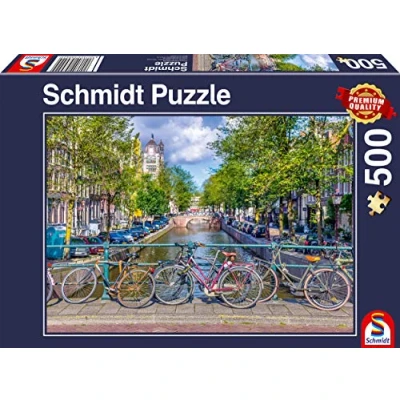 Abbildung von Schmidt Spiele Puzzle 500 Teile Amsterdam 58942, Puzzleteile