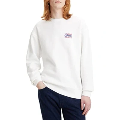 Abbildung von Levi&#039;s Relaxd Graphic CREW Tiedye SW Sweatshirt, Herren, Größe: XL, Neutrals