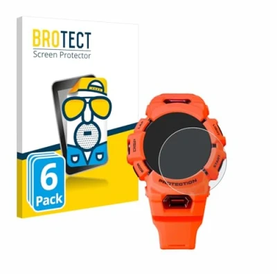 Abbildung von BROTECT Entspiegelungs Schutzfolie für Casio G Shock GBA 900 (6 Stück) Matte Displayschutz Folie, Anti Reflex, Fingerprint