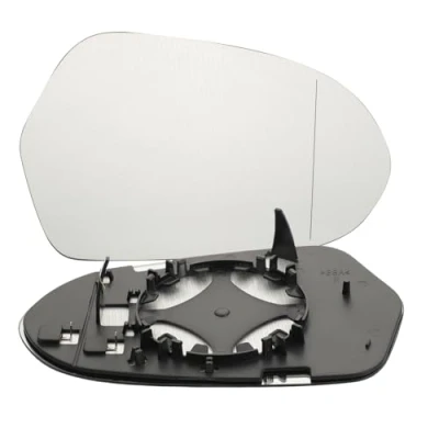 Abbildung von KASturbo Außenspiegelglas rechts beheizt asphärisch mit Trägerplatte Für Audi A6 4G 2011 2012 2013 2014 2015 2016 2017 2018 OEM: 4G0857536 4G0857536B