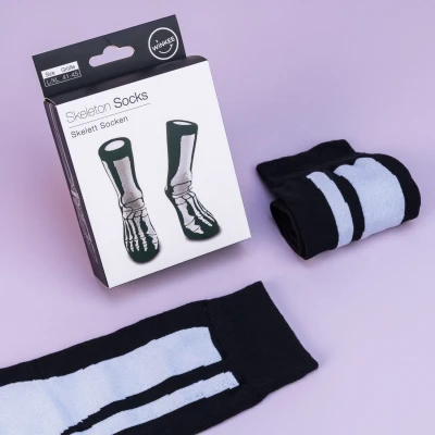 Abbildung von Skelettsocken