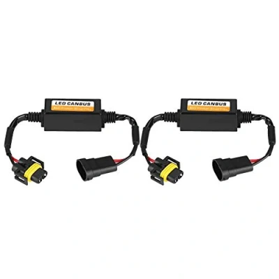 Abbildung von Suuonee Scheinwerfer Decoder, Decoder für H8 / H9 H11 C12 LED Nebelscheinwerfer Anti Flicker Flash Error Canceler