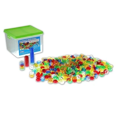 Abbildung von TickiT 73091 Stackable Counter, Translucent