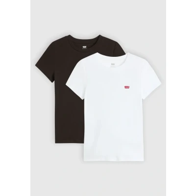 Abbildung von Levi&#039;s Basic T Shirt (2er Pack) Damen Mehrfarbig /