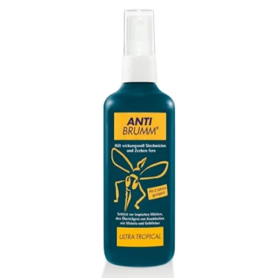 Abbildung von Anti Brumm Ultra Tropical Pumpspray, 75 ml: Insekten Repellent für effektiven Schutz gegen Mücken und Zecken, Mückenspray mit DEET