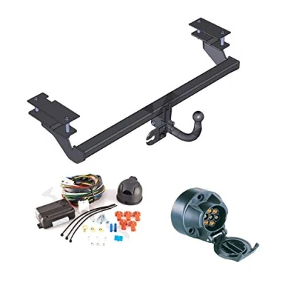 Abbildung von AHK Anhängerkupplung mit Elektrosatz 7 polig für Opel Astra III H 2004 2009 Schrägheck Anhängevorrichtung Hängevorrichtung starr, angeschraubtem Kugelkopf