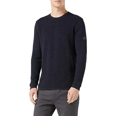 Abbildung von Camel Active Herren 4095476K07 Pullover, Night Blue, S
