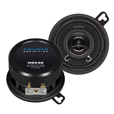 Abbildung von Crunch Definition 2 Wege Koax Lautsprecher 8,7 cm DSX 32 1 Paar CAR Audio Unlimited