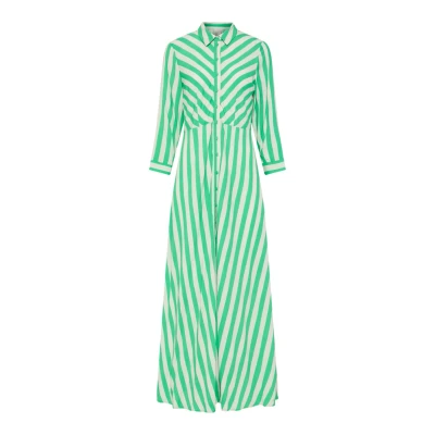 Abbildung von Y.A.S Hemdblusenkleid &quot;YASSAVANNA LONG SHIRT DRESS&quot;, mit 3/4 Ärmel