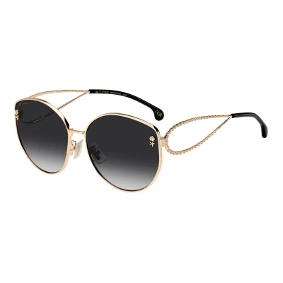 Abbildung von ETRO Damen 0072/F/S 000/9O Gläser SONNENBRILLEN Metall Gold Grau Cat Eye Normal Schattiert