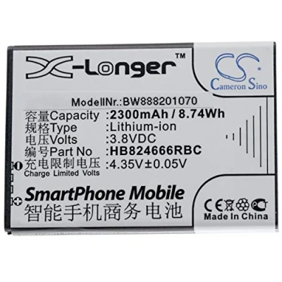 Abbildung von vhbw Akku kompatibel mit Huawei E5577 ebs 937, E5577s 321, E5785, E5785LH 22C Router Modem Hotspots (2300mAh, 3,8V, Li Ion)