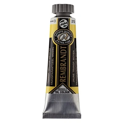 Abbildung von Tarensu Ol malt Rembrandt Transparent Gelb Mittel T0103 272 2 15ml (5 No.)