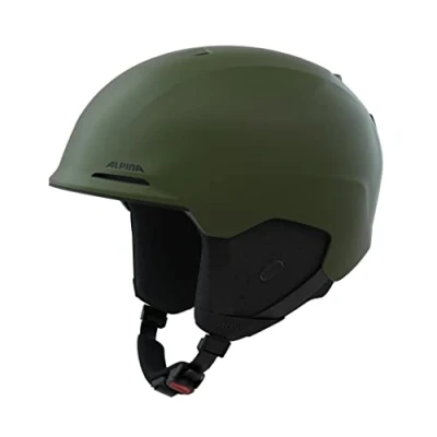 Abbildung von Alpina Unisex Erwachsene BRIX Skihelm, Olive matt, 55 59
