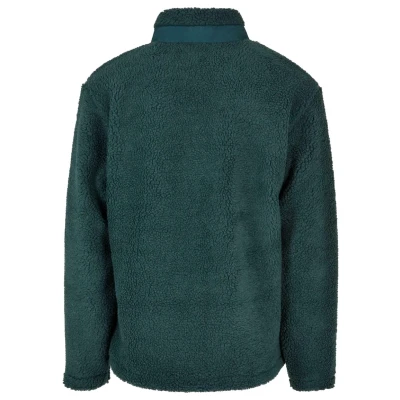 Abbildung von Urban Classics Basic Fleecejacke, Herren, Größe: Medium, Bottlegreen