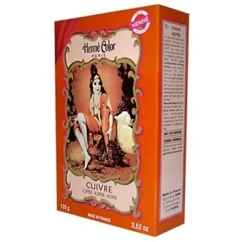 Abbildung von Henna Färbepulver Kupfer 100g von Dragonspice Naturwaren