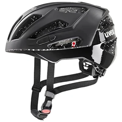 Abbildung von uvex gravel x sicherer Performance Helm für Damen und Herren individuelle Größenanpassung optimierte Belüftung black skyfall matt 52 57 cm