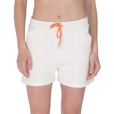 Abbildung von Hurley Damen W Oceancare Script Fleece Bermuda Shorts, Marshmallow, L