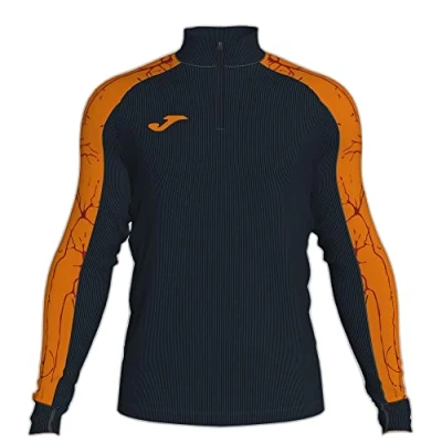 Abbildung von Joma Herren Elite Ix Sweatshirt, Black ORANGE, XL