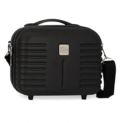 Abbildung von Roll Road India Anpassungsfähiger Schönheitsfall Schwarz 29x21x15 cms ABS