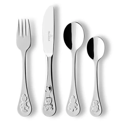 Abbildung von Villeroy &amp; Boch Kinderbesteck Piemont Set 4tlg. (4 tlg), 1 Personen, 18/10 Edelstahl