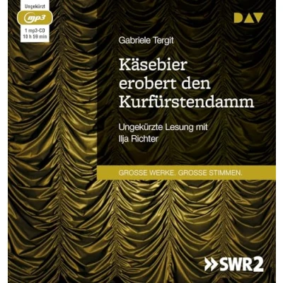 Abbildung von Käsebier erobert den Kurfürstendamm: Ungekürzte Lesung mit Ilja Richter (1 mp3 CD)