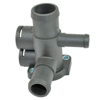Abbildung von METZGER 4010051 Flansch Zylinderkopf, links mit Dichtung ohne Sensor VOLKSWAGEN: GOLF 1 Cabriolet, TRANSPORTER 4 Bus, 2