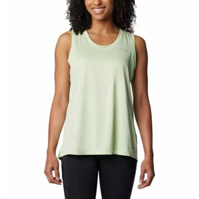 Abbildung von Columbia Damen Hike Tank Tanktop, Sage Leaf Heather,