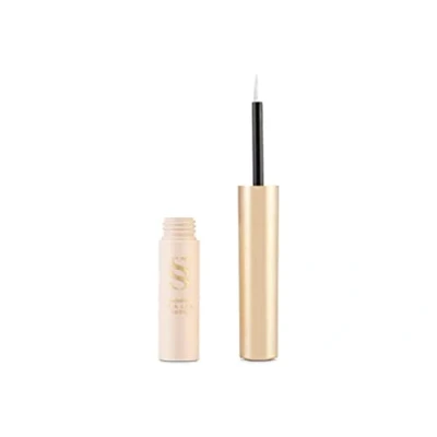 Abbildung von Sensilis Eternalist Eyeliner, flüssig, schwarz, wasserfest, mit reinen Glycolen und Pigmenten, lange Haltbarkeit, Applikator feiner Spitze, nicht übertragbar, 2,5 ml