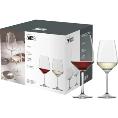 Abbildung von SCHOTT ZWIESEL Weißweinglas Weingläserset TULIP/TASTE 8er Set, Tritan Protect Kristallglas