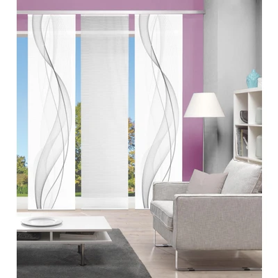 Abbildung von Vision S Schiebegardine &quot;3ER Set HEIGHTS&quot;, (3 St.), HxB: 260x60, Schiebevorhang 3er Digitaldruck