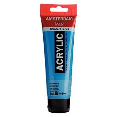 Abbildung von Amsterdam ACRÍLICO Azul Brillant 120 ml