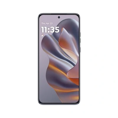 Abbildung von Motorola edge 50 neo (16.2 cm pOLED Super HD Display, IP68, 50MP, Sony LYTIA 700C, 68W TurboPower, 4310mAh, Dolby Atmos, Android 14, 8/256GB, MediaTek Dimensity 7300, SIM + eSIM), PANTONE Grisaille