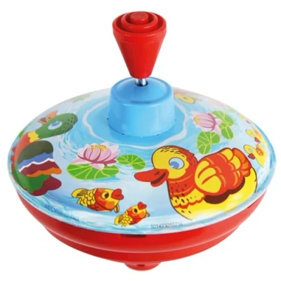 Abbildung von Lena® Lernspielzeug Brummkreisel Kleine Enten 13 cm . [311711]