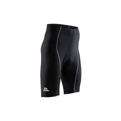 Abbildung von DANISH ENDURANCE Fahrradhose Herren mit Polsterung, 1 Pack (Schwarz/Grau, XL)