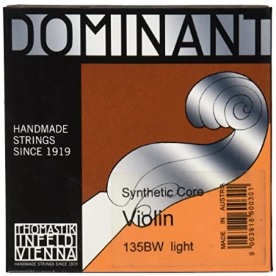 Abbildung von Thomastik 633627 Saiten für Violine Dominant Nylonkern Weich