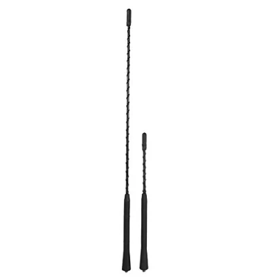 Abbildung von Autoantenne Universal Auto Dachmast Stereo Radio FM AM Amplified Antenne Peitsche schwarz(01)