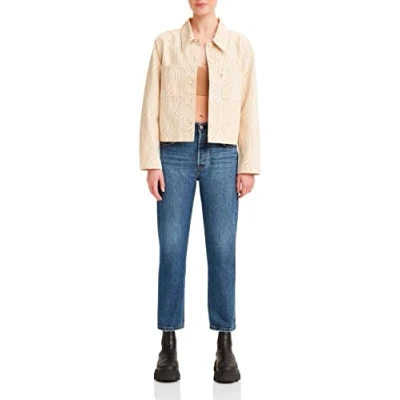 Abbildung von Levi&#039;s 501 CROP Jeans Straight Leg, Damen, Größe: 26x26, Must be mine