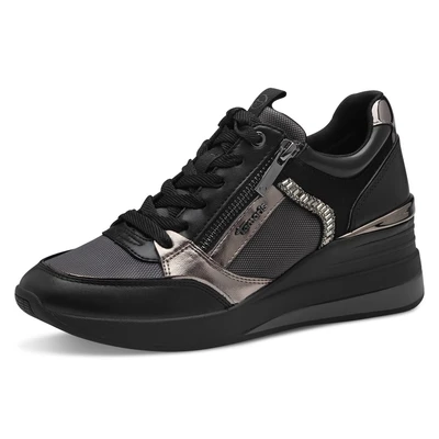 Abbildung von Tamaris Sneaker low, Damen, Größe: 36, Anthracite Schuhe