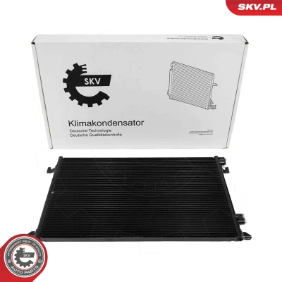 Abbildung von ESEN SKV 86SKV076 Klimakondensator ohne Trockner Aluminium 660mm OPEL: Vectra C Caravan, Signum CC, CC
