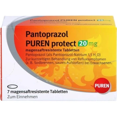 Abbildung von Pantoprazol Puren Protect 20 mg magensaf 7 St