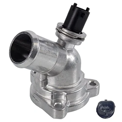 Abbildung von FEBI BILSTEIN 174949 Kühlwasserthermostat 102 mit Dichtung Gehäuse CHEVROLET: Spark