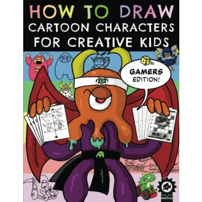 Abbildung von How To Draw Cartoon Characters For Creative Kids: Gamers Edition