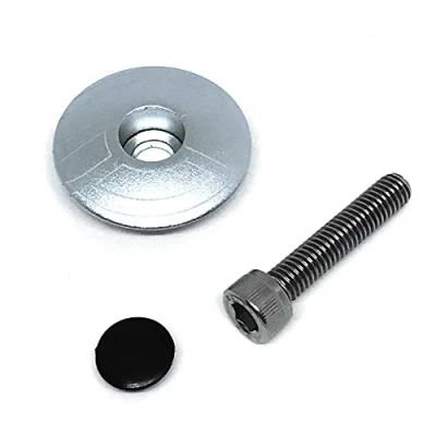 Abbildung von Cinelli Unisex Stemma Top Cap, Silber, Einheitsgröße