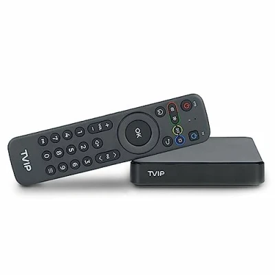 Abbildung von TVIP S Box v.706 4K UHD Android 11 IP Receiver (HDR, Dual WiFi, LAN, Bluetooth, HDMI, USB, MicroSD)