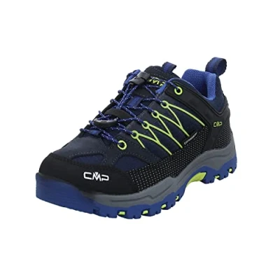 Abbildung von CMP Rigel LOW WP Hikingschuh für Kinder, Größe: 33, Blue/electric Leder und textil