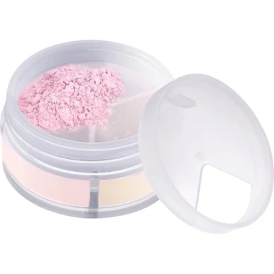 Abbildung von essence FLAWLESS SKIN trio loose setting powder, Puder, Nr. 10, Mehrfarbig, aufhellend, natürlich, vegan, ölfrei, ohne Parabene, Mikroplastikpartikel, 1er Pack (8g)